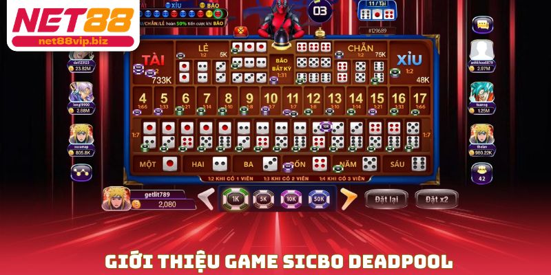 Giới thiệu game sicbo deadpool